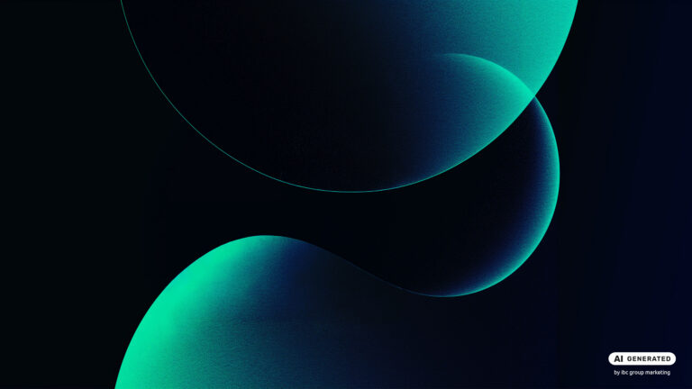 Abstract shapes symbolizing structured and connected processes.